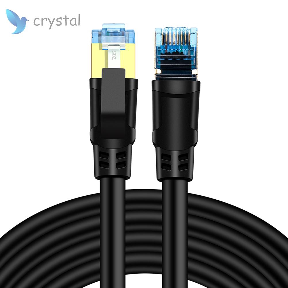 Cr New 2ghz Cat8 Ethernet Cable Rj45 Lan Network Internet Patch Cord For Modem Router Shopee Philippines