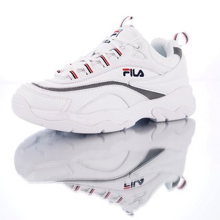 grey and white fila shoes