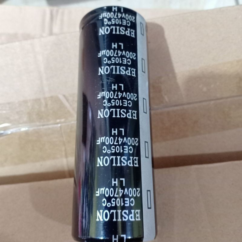 Elco Epsilon 4700uf / 200V original - Manila Blog