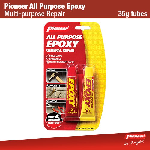 Pioneer All Purpose Epoxy 35g Tube Shopee Philippines
