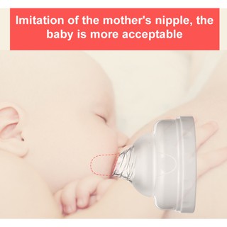Manual Silicone Breast Pump Feeding Milk Bottles Breasts Pumps Bottle Sucking For Mom #4