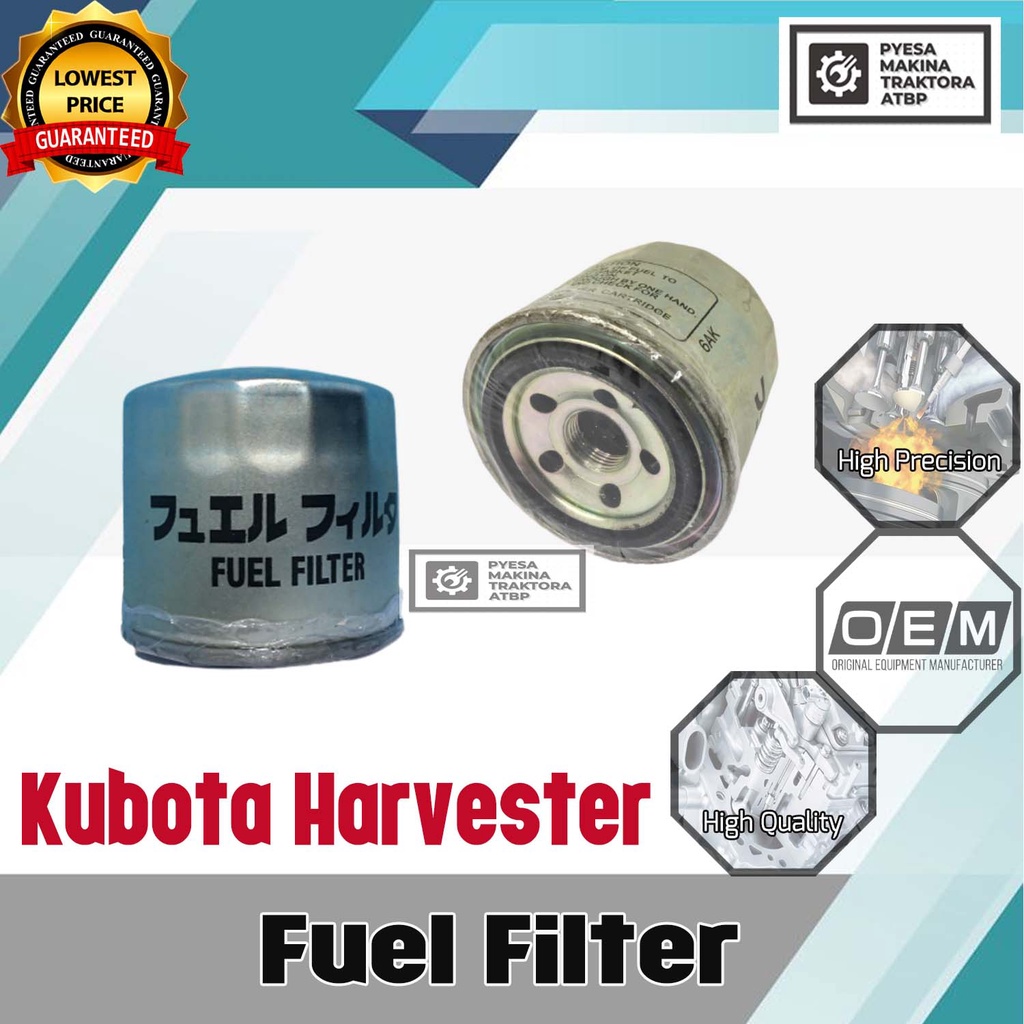Fuel Filter for Kubota Harvester Tractor 1522143170 Shopee Philippines