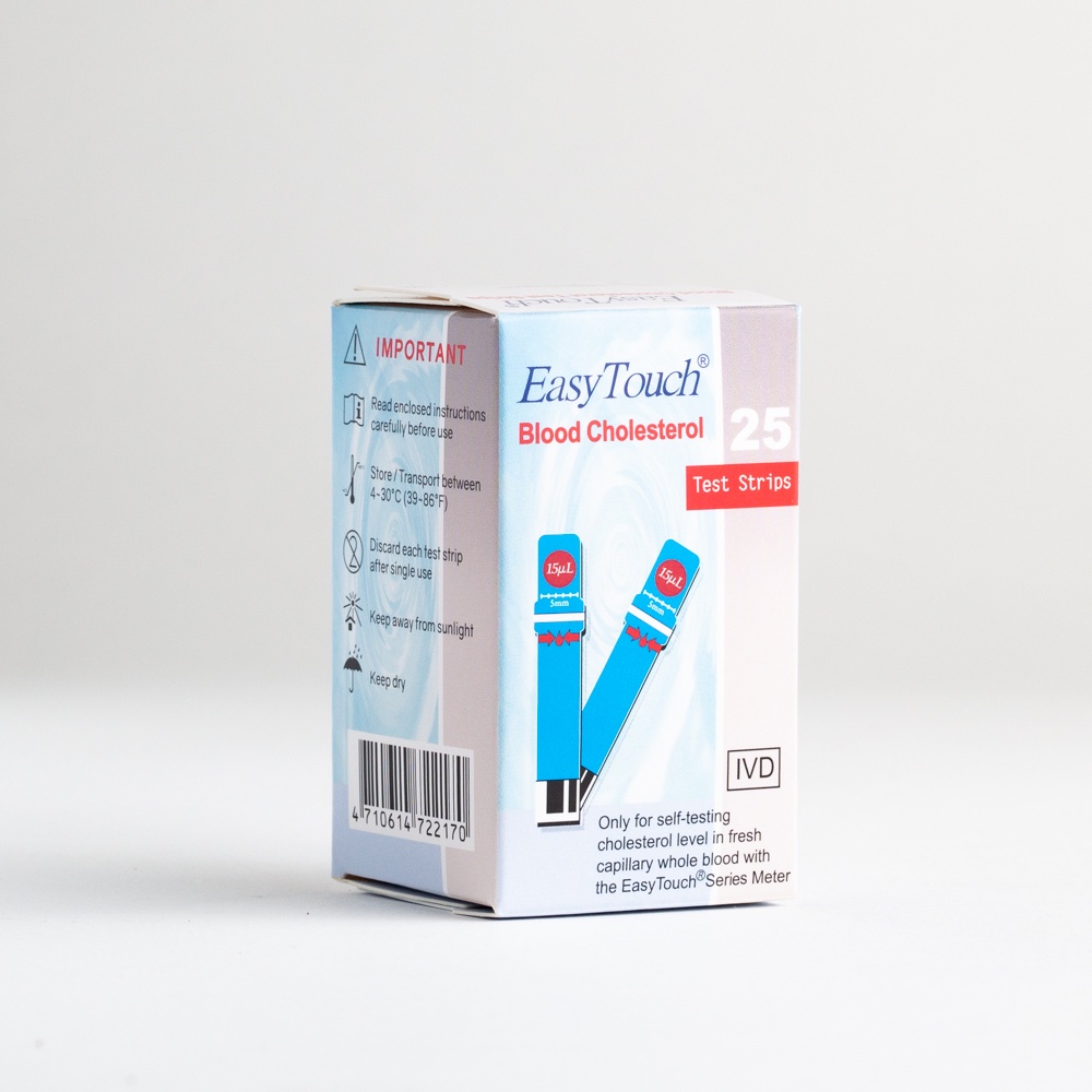 EasyTouch Cholesterol Strips 25's Shopee Philippines
