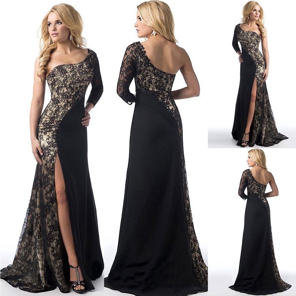 long gown cocktail dress