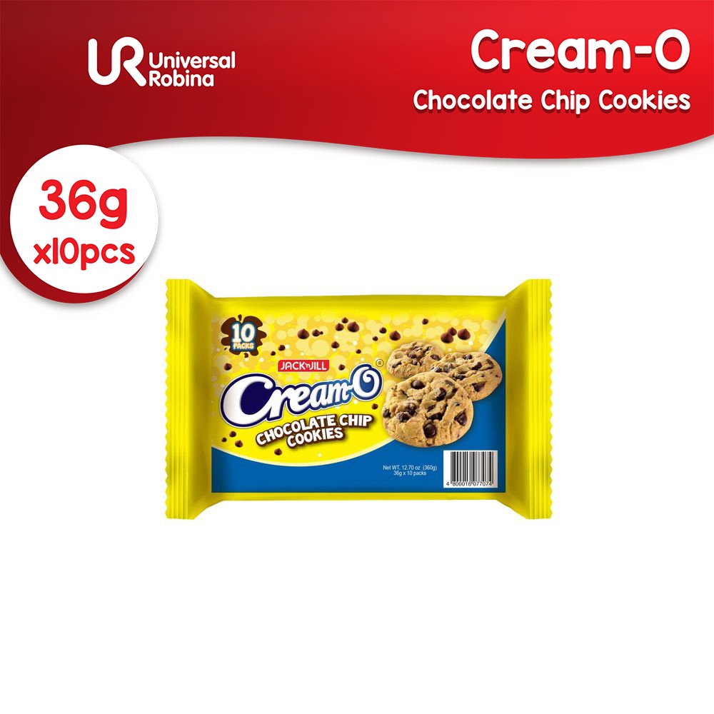 CreamO Chocolate Chip Cookies (36g x 10) Shopee Philippines