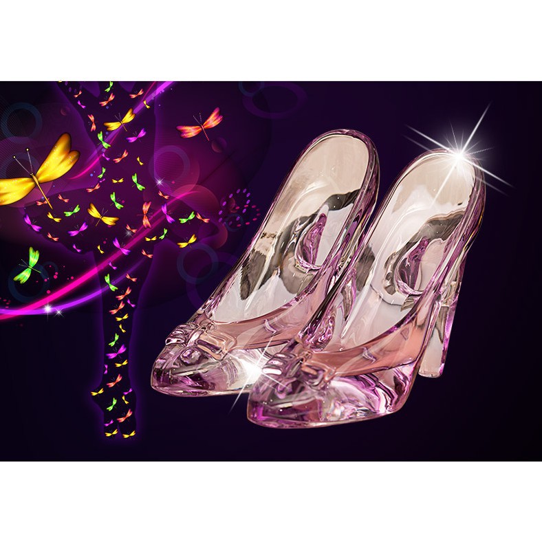 cinderella crystal shoes