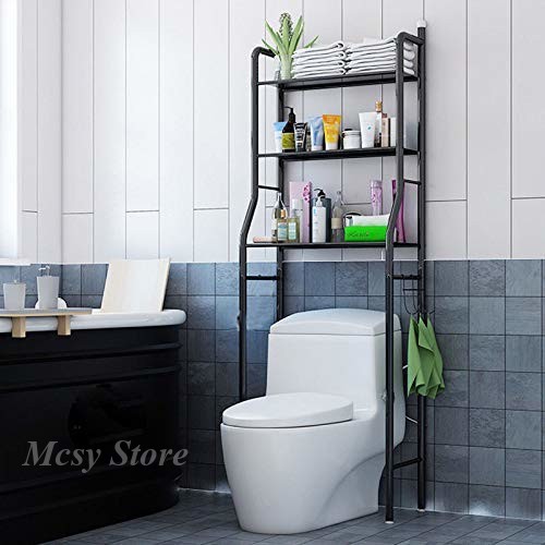 3Tier Bathroom Space Saver Toilet Shelf Rack Storage Bathroom Shelf