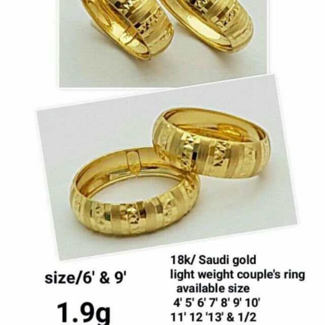 18k-saudi-gold-wedding-ring-shopee-philippines