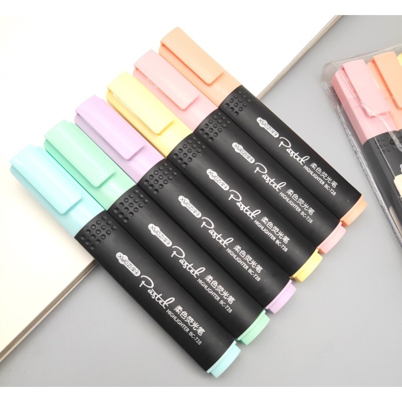 6 in 1 Light Highlighter Set / 6pcs High Lighting Marker Shopee Philippines