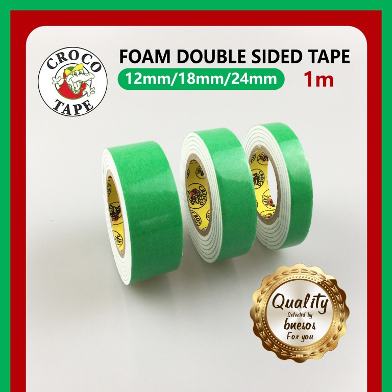 bnesos Stationary Croco Foam Tape Double Sided Foam Double Sided Tape