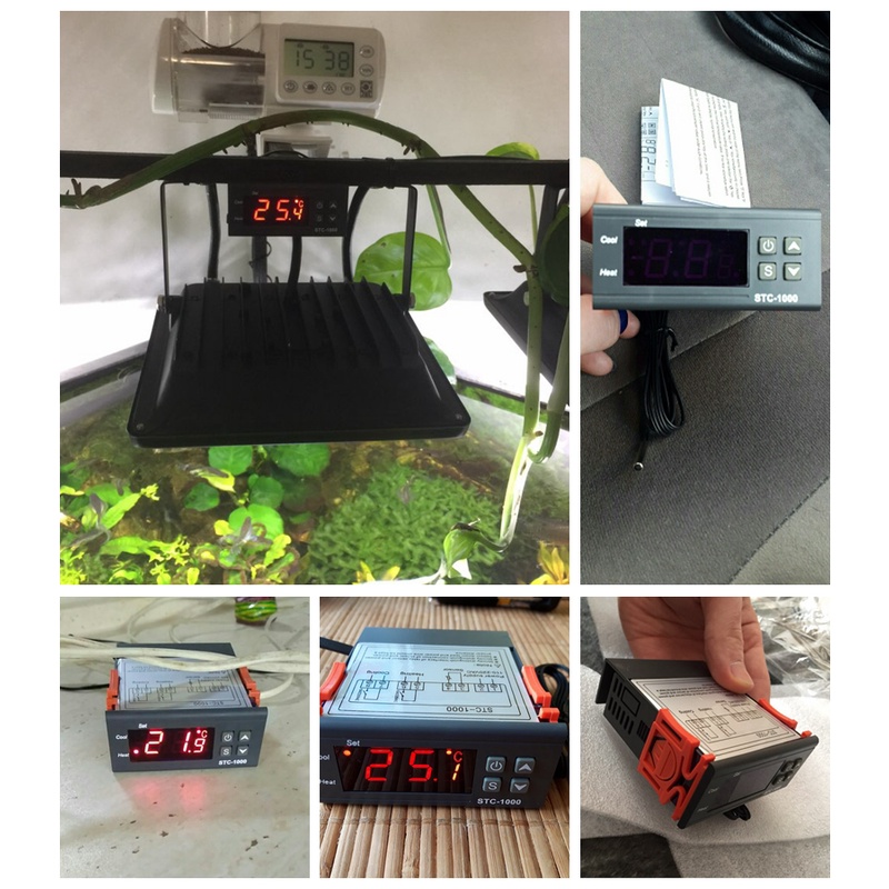 Incubator Kit 1 For Diy Incubator STC-1000 Digital Thermostat W3001 W3002 Incubatordog cage stackabl #8