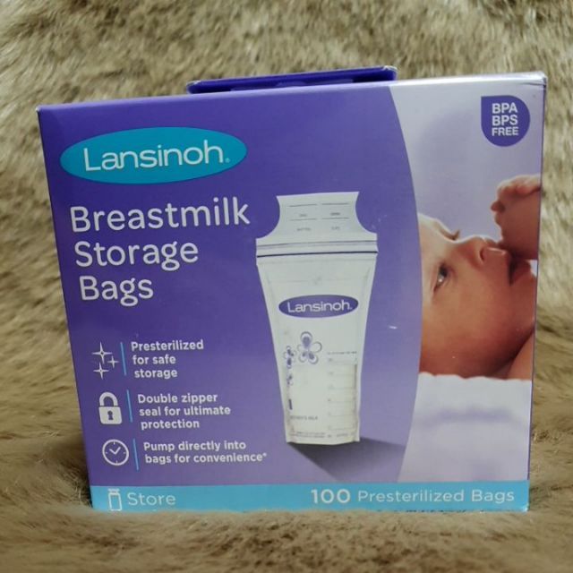 lansinoh storage bags 100 count