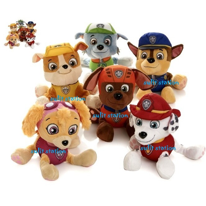 paw patrol stuffed toys