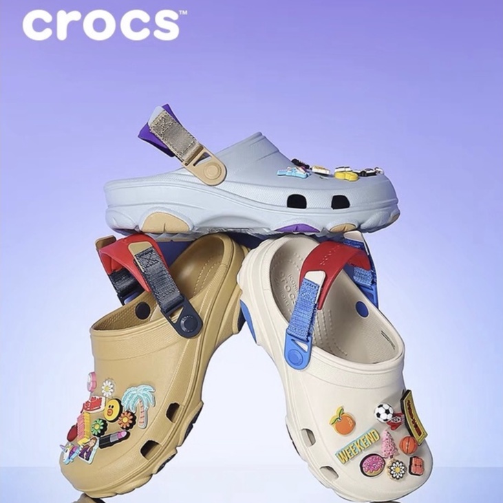 Crocs offline counter with the latest all-terrain clogs unisex elastic ...