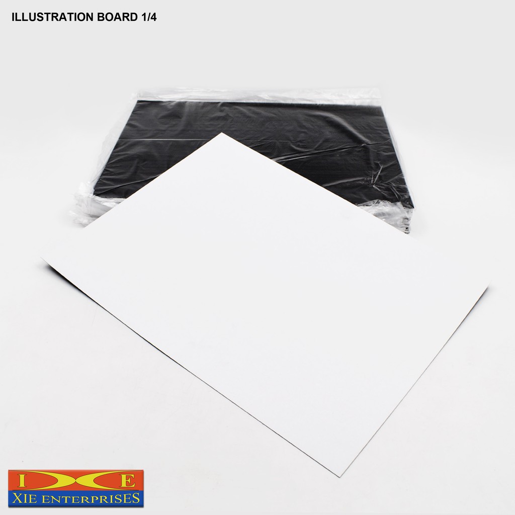 Illustration Board 1/4 3PLY (Ream/50pcs)Card Board / School & Office