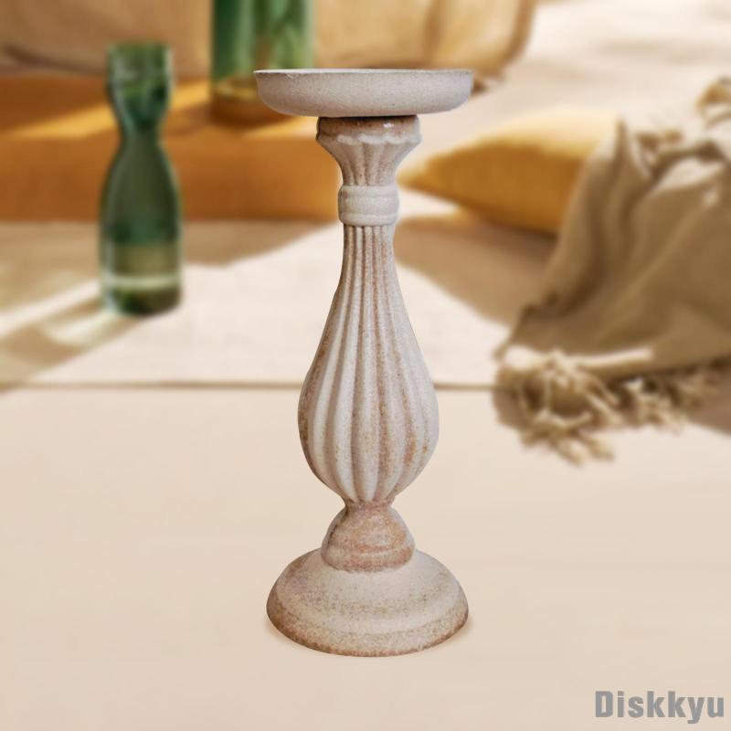 [HOT!] Unfinished Candlesticks Holders Wood Classic Craft Candlesticks Smoothed and Ready to Easily Paint
