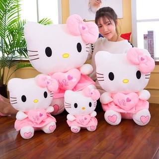 Hot ❤ READY STOCK Big Hello Kitty Stuffed Toy with Heart Love Plushie Plush Toys #1