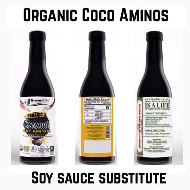 Coco Aminos / Soy sauce substitute (KETO/LOW CARB DIET) Shopee