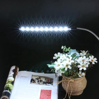 USB LED Flexible Reading Lamp Night Light 10 LEDS 4 Colors #4