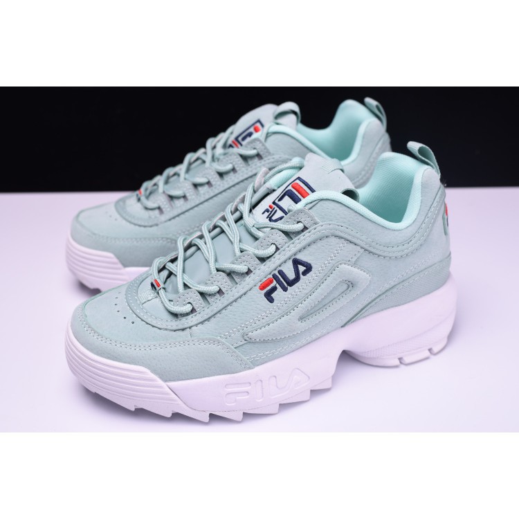 fila disruptor mint green