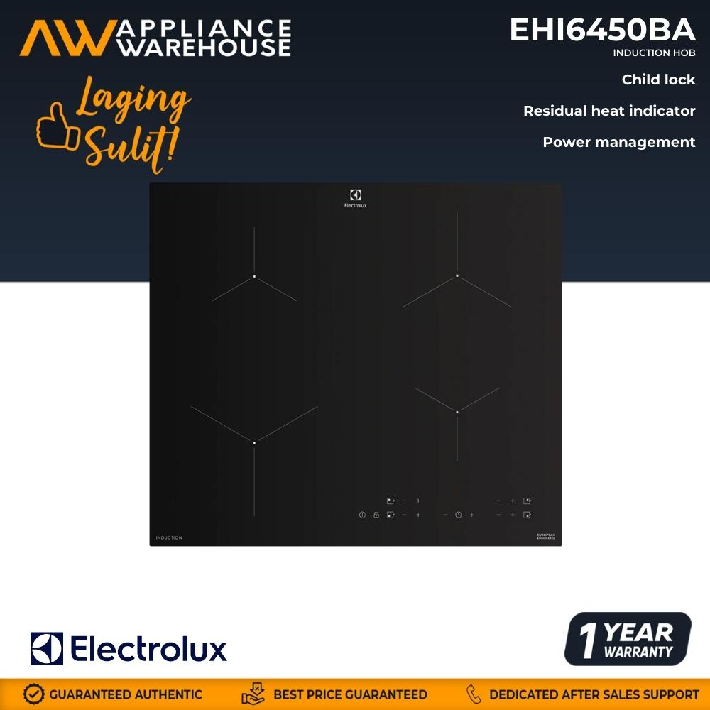 Electrolux EHI6450BA 60cm Builtin Induction Hob(Plug & Cord C/o
