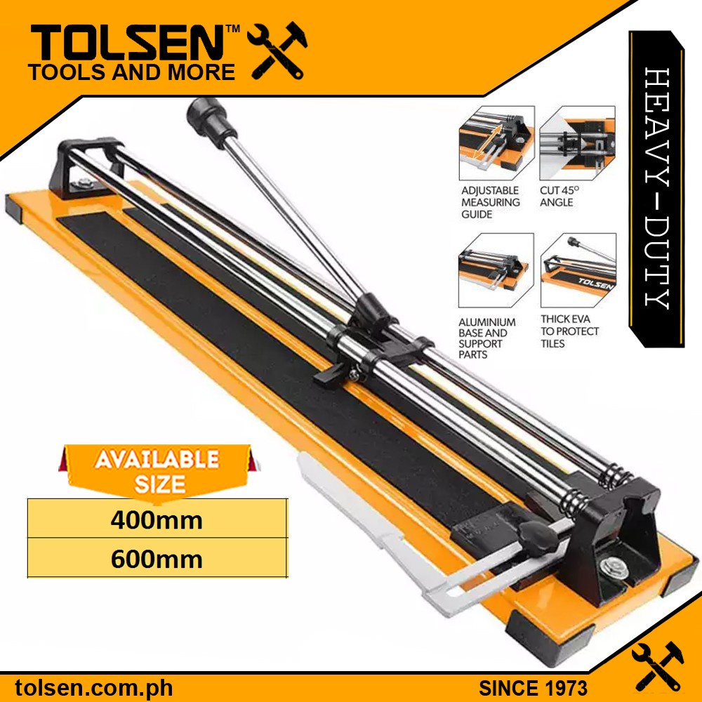 Tolsen Heavy Duty Manual Tile Cutter (400mm 600mm) Metal Structure ...