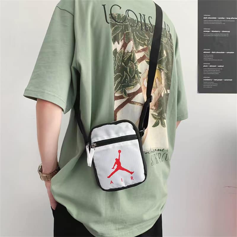 Jordan Sling bag "white black" Premium Quality Shopee Philippines