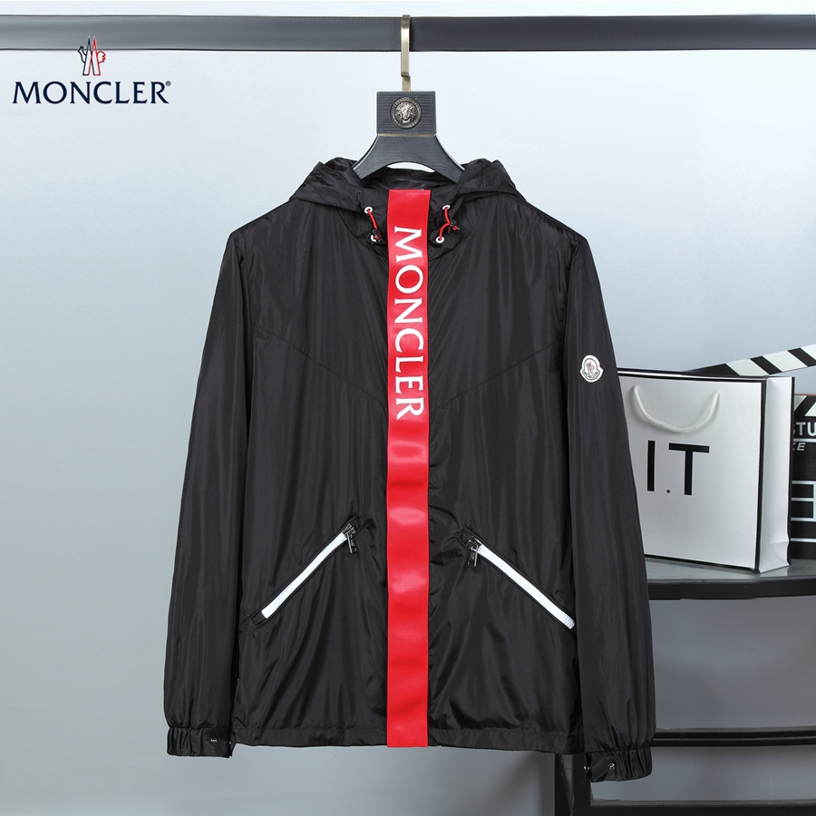 moncler hooded jacket men's