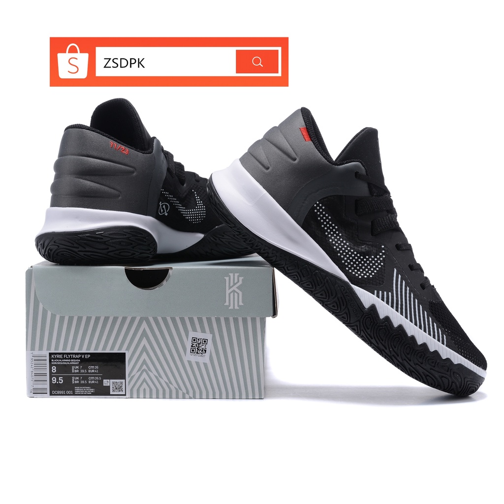 100% Original Nike Irving Kyrie Flytrap 5 Black Sports Basketball Shoes For  Men | Shopee Philippines