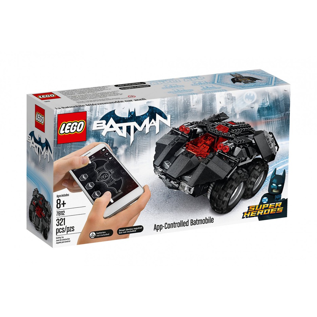 lego batmobile app controlled