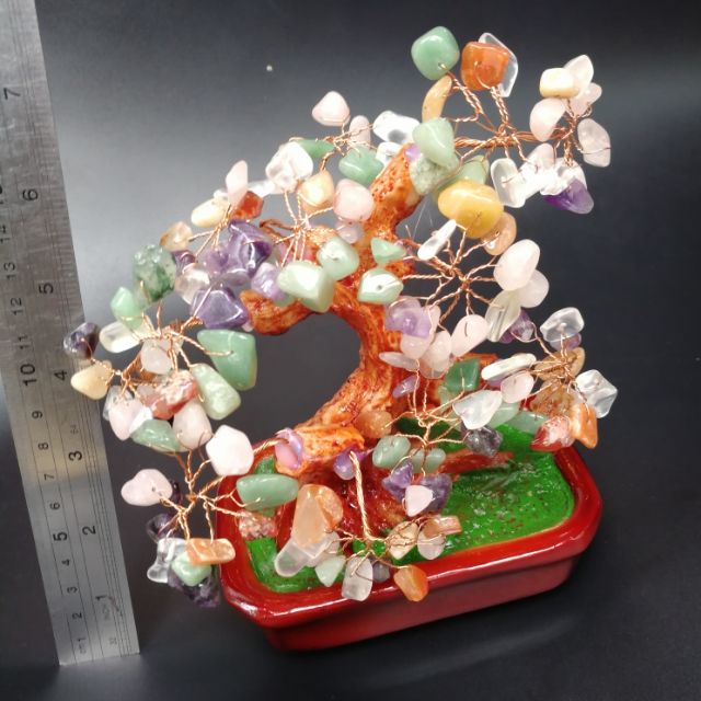 Money tree Mix Stone/ wishing tree/natural stone | Shopee Philippines