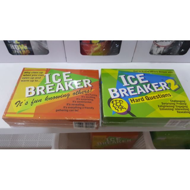 Ice breaker cards for games per piece Shopee Philippines