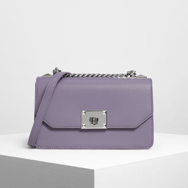 charles and keith front flap crossbody