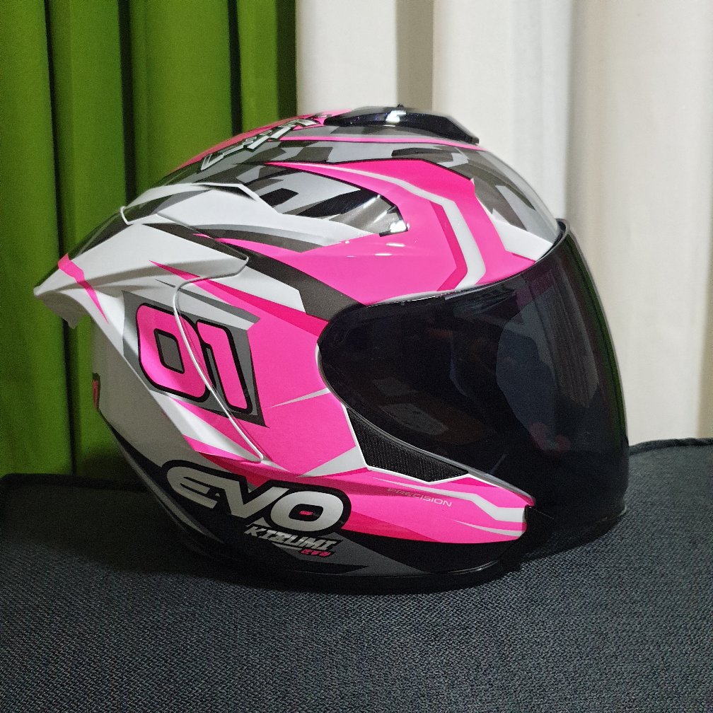 Evo Rx 5 Kizumi Half Face Dual Visor Helmet Shopee Philippines 