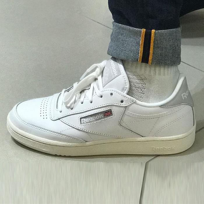 reebok club c 85 silver