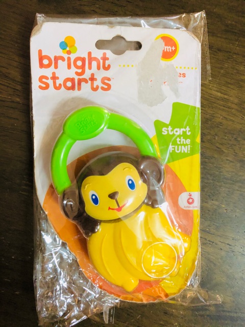 bright starts vibrating teether
