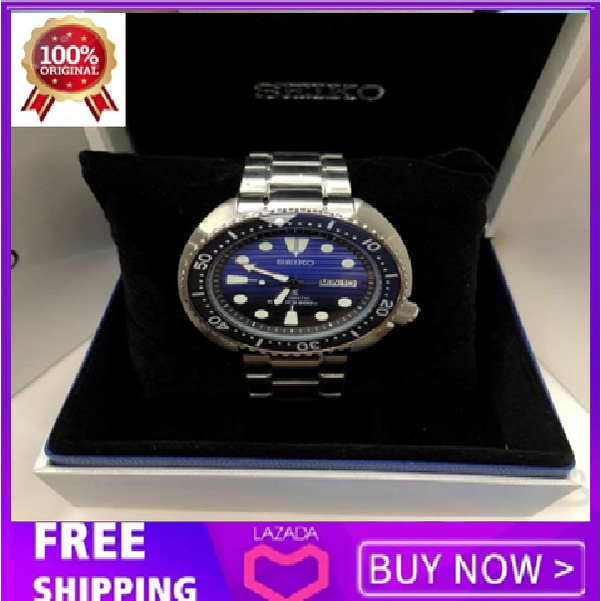 Selling）SEIKO Prospex TURTLE SRPC25J1 DEEP BLUE BATMAN Automatic Diver  Watch | Shopee Philippines