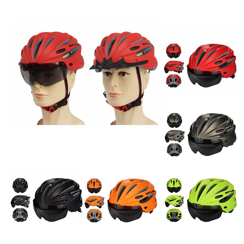 mtb helmet with visor