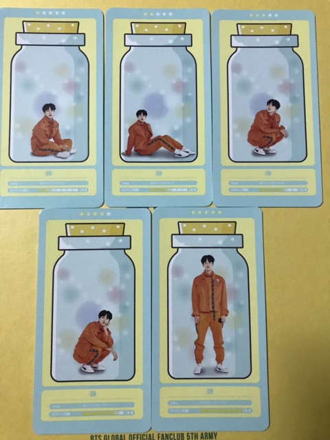 Official Bts 4th Muster Cloud Card Member Set Shopee Philippines