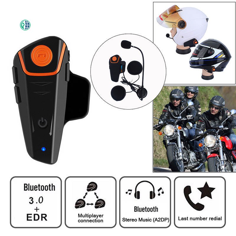 Ready Stock Motorcycle Helmet Motorbike Wireless Bluetooth