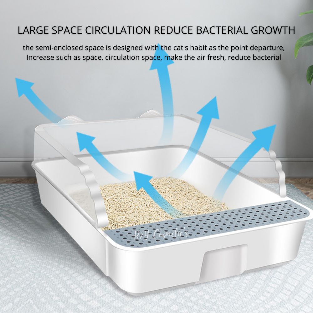 R&Y | Cat Litter Box Pet Toilet Bedpan Kitten Dog Tray with Scoop 1 Set Training Sand Box #5