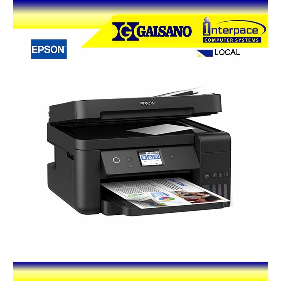 Epson L6190 Wi-Fi Duplex All-in-One Ink Tank Printer with ADF | Shopee ...