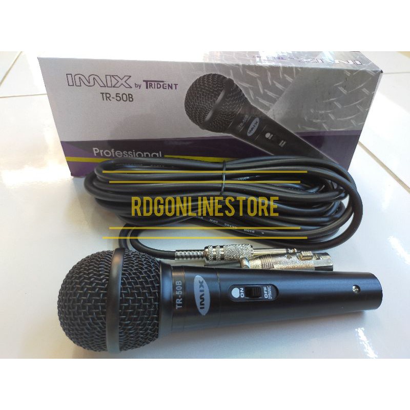 Microphones TRIDENT IMIX MICROPHONE TR50B PROFESSIONAL DYNAMIC
