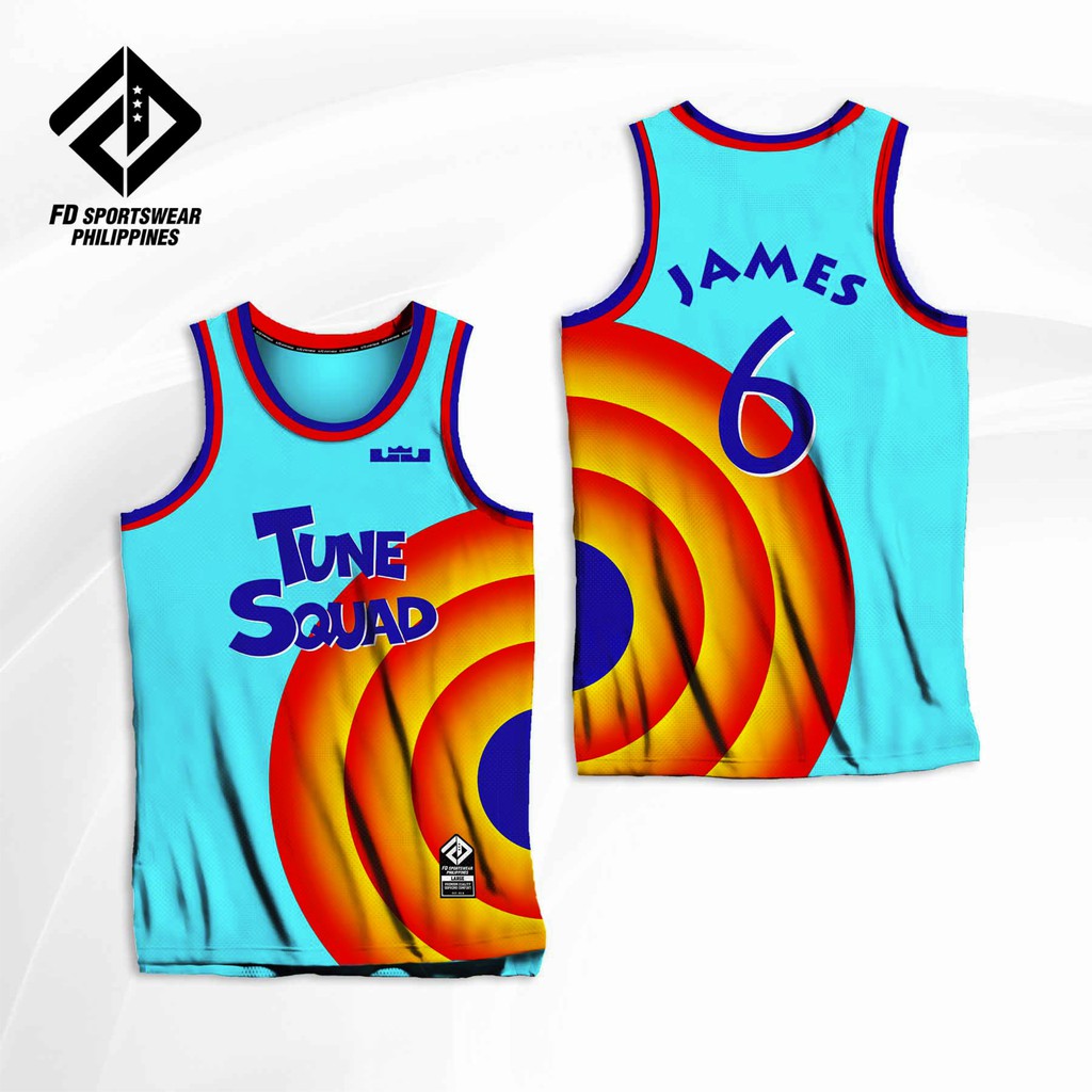 lebron james toon squad jersey