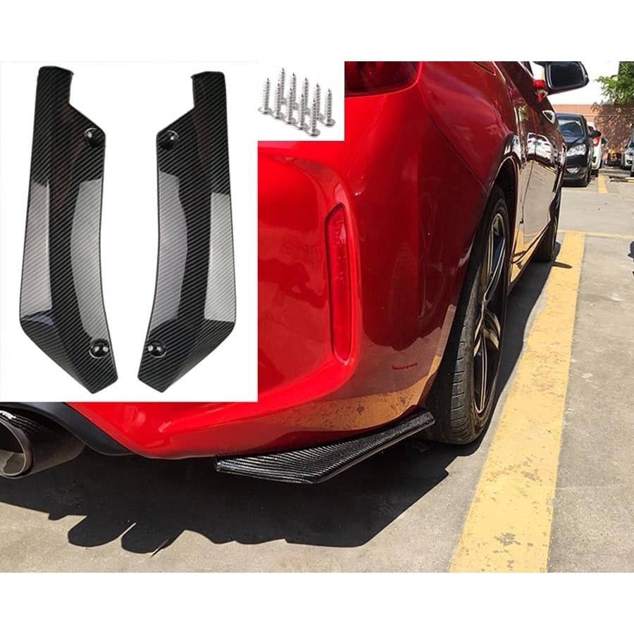 Car Rear Bumper Lip Spoiler Diffuser Splitter For Renault Sand Up Ondelios Thalia Nepta Altica Z17 Vel Modus Egeus 20 Shopee Philippines