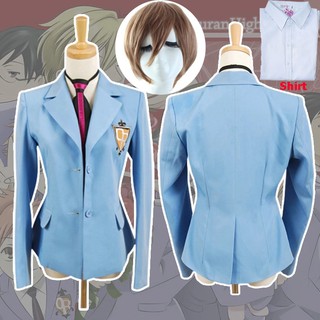 Hot sale Ouran High School Host Club School Haruhi Kyoya Hikaru Takashi Cosplay Costume Jacket and