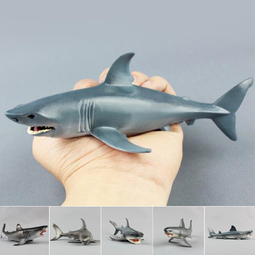 great white shark toy