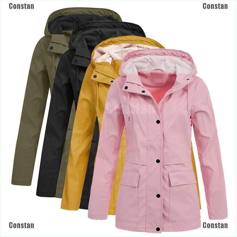 Jacket Hooded Rain Mac Outdoor Poncho 