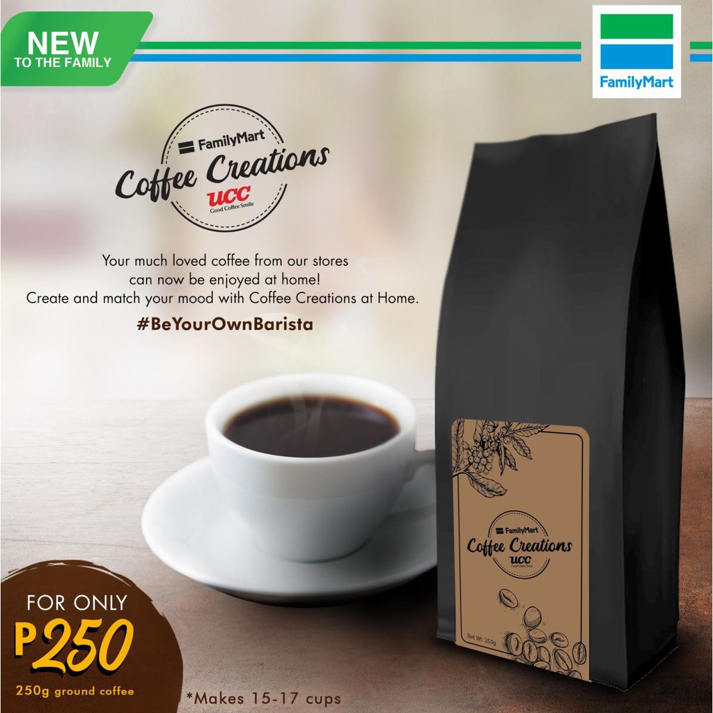UCC ground coffee creation 250g Shopee Philippines