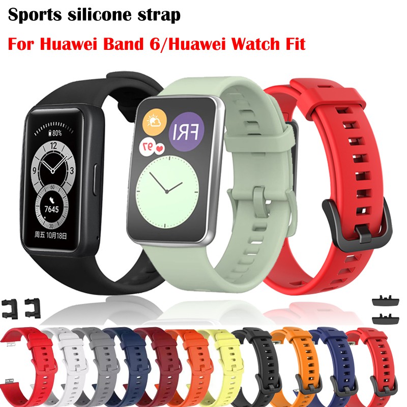 huawei band 6 pro smart band Silicone Band Strap For Huawei band 6